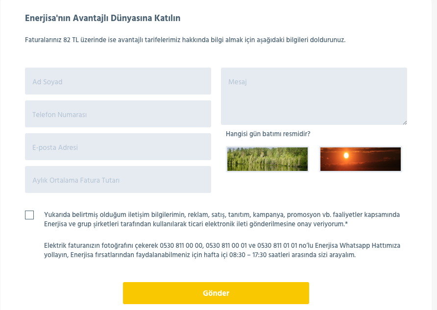 Enerjisa ile kolaylığı yaşayın!